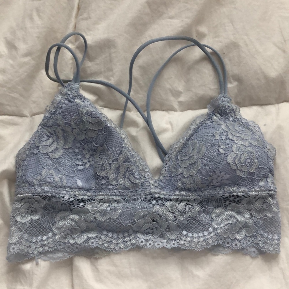 Urban outfitters light blue bralette